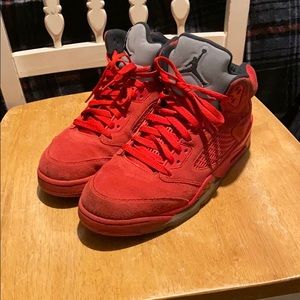 Jordan Retro 5’s  University Red /Black
